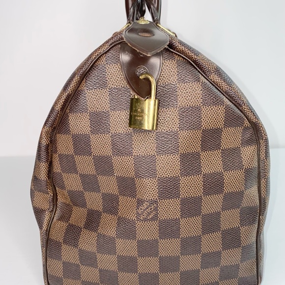 ($1000) Louis Vuitton Speedy 35 in Damier Ebene - Picture 4 of 10